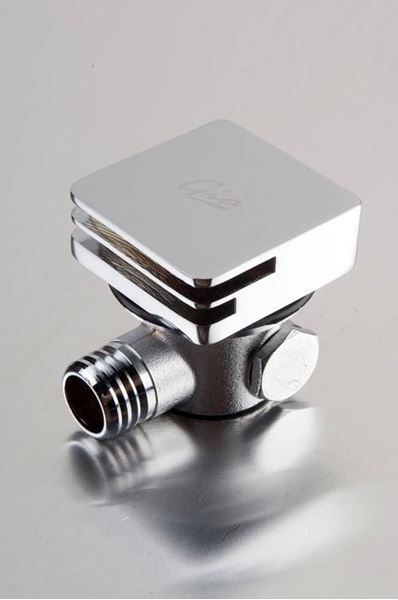 Picture of Square bath spout brass chrome plated