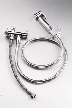 Picture of GIO Round Trigger Spray Brass SET with 2 ways valve 