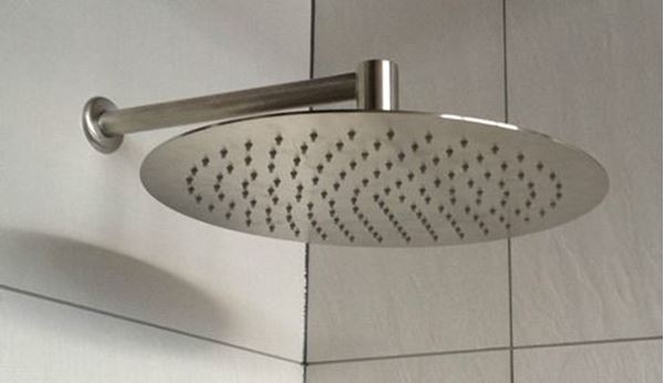 Picture of Stainless Steel Round Slim shower head 200 mm diameter
