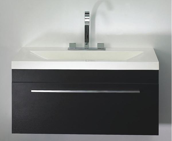 Picture of Export - Elegant  bathroom cabinet / vanity 895 x475 x 440 mm H, 1  drawer, ref KC1DRW895.