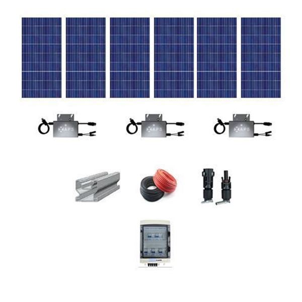 Picture of 1.36 kW Solar system On Grid No Batteries