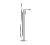 Picture of Bijiou TANZANITE Freestanding bath mixer square style, heavy brass, 12 years guarantee  	 	 	 	 	 