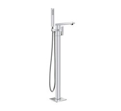 Picture of Bijiou TANZANITE Freestanding bath mixer square style, heavy brass, 12 years guarantee  	 	 	 	 	 