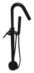 Picture of JHB Sale Magnetite Freestanding Bath Mixer BLACK round style