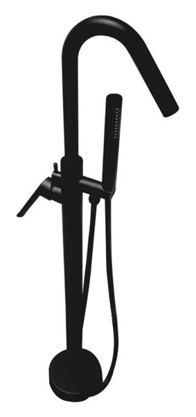 Picture of JHB Sale Magnetite Freestanding Bath Mixer BLACK round style