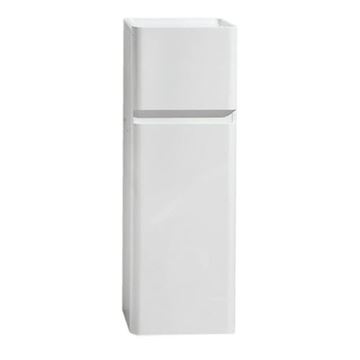Picture of Milan WHITE Compact Side Cabinet with 1 door & 1 drawer, 750 H x 350 L x 300 D