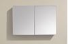 Picture of 1000 mm L Mirror Bathroom cabinet / Medicine cabinet with 2 soft closing doors with 2 shelves