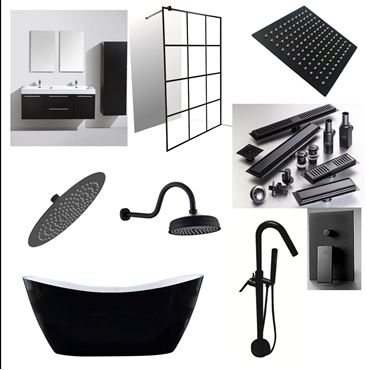 Picture for category BLACK Sanitary ware, Plumbing, Black fittings