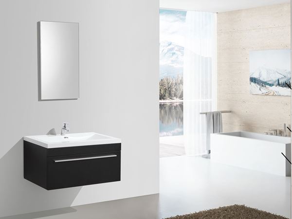 Sale Black Aquila Elegant Bathroom Cabinet 900 Mm L 1 Soft