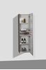 Picture of Venice Trendy WHITE double bathroom cabinet SET 1200 mm L, rounded corners, 2 drawers