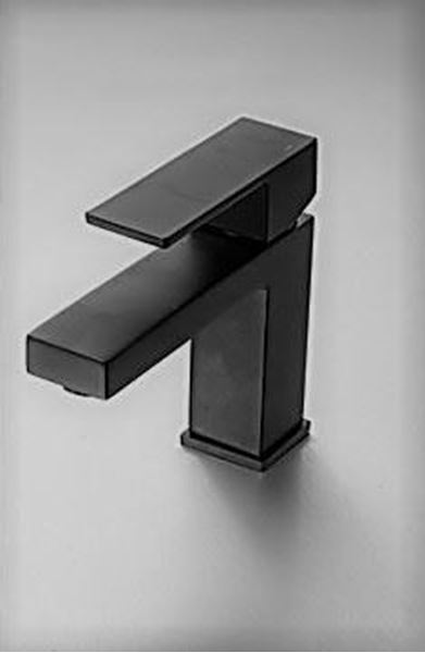 Picture of Malta Black square BASIN mixer