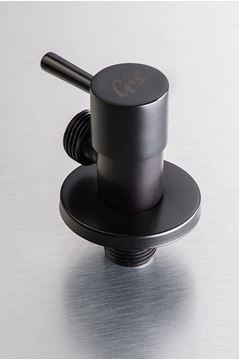 Picture of Black Round Angle Valve