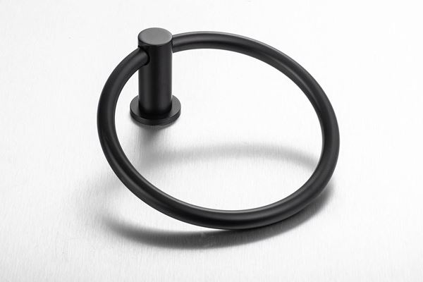 Picture of Black Demola Towel Ring