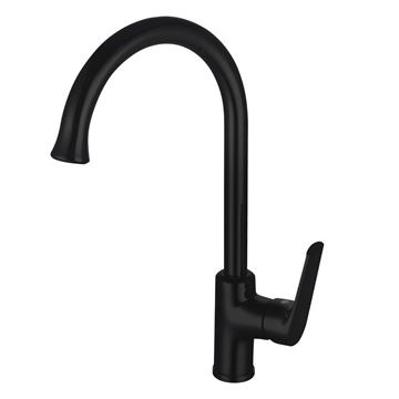 Picture of Cape Town Magnetite BLACK Matte KITCHEN sink Mixer                 