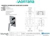 Picture of Montana bath and shower concealed DIVERTOR mixer