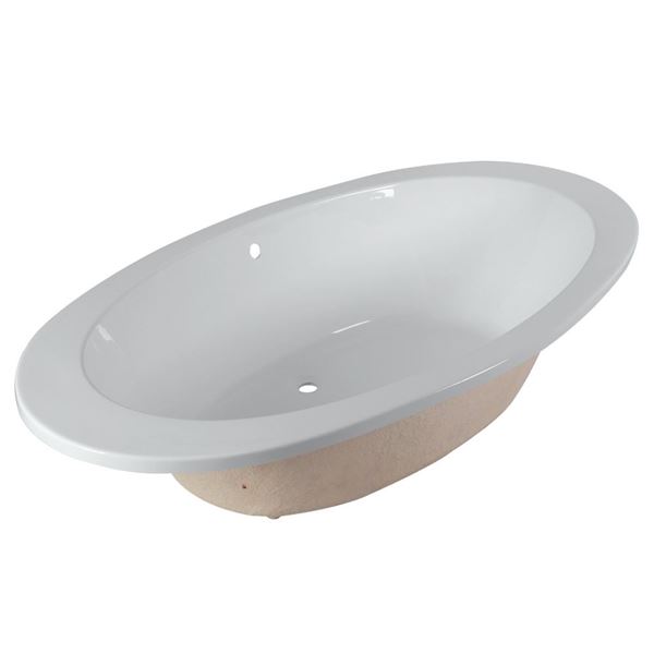 Picture of JHB Bakoven OVAL acrylic BATH  1815 x 960 mm, ex JHB