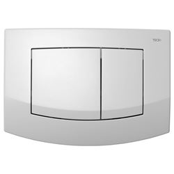 Picture of Tece Ambia push plate for dual flush concealed cistern, bright chrome