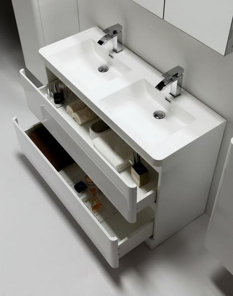 Gucci 1200 Mm L Double Vanity With, Double Vanity Length