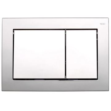 Picture of TECE Base Bright Chrome push plate for concealed cistern