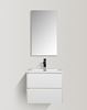 Picture of Enzo White bathroom cabinet SET 600 mm L with White basin, 2 soft closing drawers, FREE delivery to JHB and Pretoria