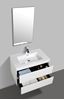 Picture of Enzo White bathroom cabinet SET 800 mm L with White basin,  2 soft closing drawers, FREE delivery to JHB and Pretoria