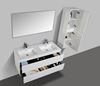 Picture of Enzo White Double bathroom cabinet SET 1200 mm L with White basins, 2 soft closing drawers, FREE delivery to JHB and Pretoria