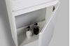 Picture of Milan Extra slim WHITE bathroom cabinet 450 L x 182 D x 550 H, 1 door, DELIVERED to MAIN cities