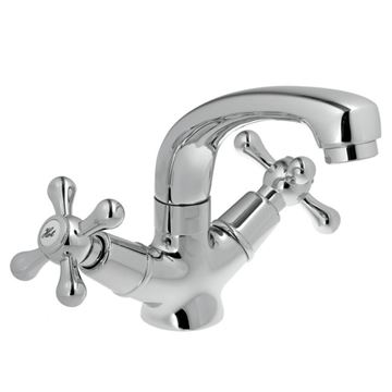 Picture of Classico Victorian style BASIN mixer swivel spout 