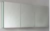 Picture of Milan White & SILVER OAK Contemporary Double bathroom cabinet SET 1500 mm L with 4 drawers