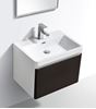 Picture of Milan GREY & WHITE Bathroom cabinet SET, 600 mm L, 1 drawer, DELIVERED to MAIN Cities