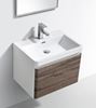 Picture of Milan SILVER OAK & WHITE  Bathroom cabinet SET, 600 mm L, 1 drawer, FREE delivery to JHB/ PRETORIA   