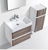 Picture of Milan SILVER OAK and WHITE Bathroom cabinet SET 600 mm L, 2 drawers, FREE delivery to JHB and Pretoria