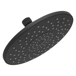 Picture of Modern Black matte round shower head 210 mm diameter