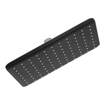 Picture of Contemporary Black shower head 190 x 260 mm