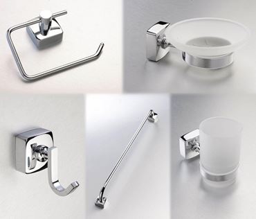 Picture for category RIETI Affordable Quality SQUARE Style Bathroom accessories
