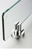 Picture of Torino GLASS Shelf, Chrome plated Brass