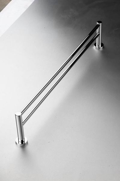 Picture of Torino Double Towel RAIL 760 mm Length, Brass Chrome plated