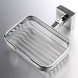Picture of Verona SHOWER Soap BASKET, Brass chrome plated 