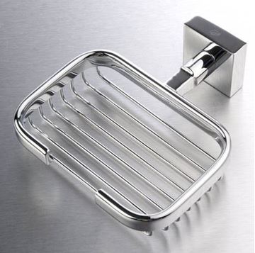 Picture of Verona SHOWER Soap BASKET, Brass chrome plated 