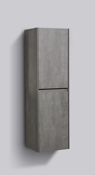 Picture of Enzo CONCRETE Side cabinet, 2 doors  1200 H x 350 L x 300 D DELIVERED to MAIN cities