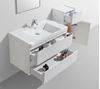 Picture of Milan Contemporary SILVER OAK Bathroom cabinet 900 mm L, 2 drawers, DELIVERED to CAPE TOWN