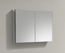 Picture of 1000 mm L Mirror Bathroom cabinet / Medicine cabinet with 2 shelves and 2 soft closing doors DELIVERED to CAPE TOWN