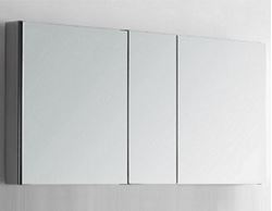 Picture of 1250 mm L Mirror Bathroom cabinet / Medicine cabinet with 3 soft closing doors and 2 shelves DELIVERED to CAPE TOWN