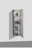 Picture of Venice Trendy WHITE double bathroom cabinet 1200 mm L, rounded corners, 2 drawers, DELIVERED to CAPE TOWN