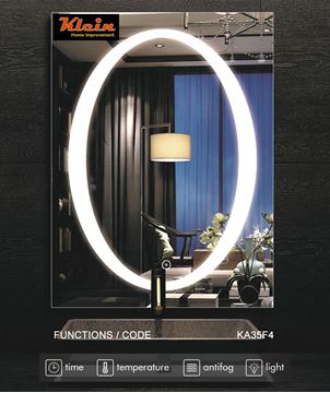 Picture of LED Bathroom LED Mirror with 4 Functions, ref KA35F4