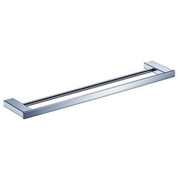 Picture of Bijiou Rhone Double Towel Rail 900 mm L, chrome plated Solid Brass, square style