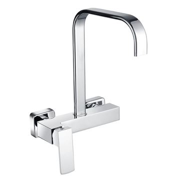 Picture of SALE Jasper square KITCHEN sink mixer WALL type