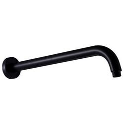 Picture of BLACK Stainless Steel Round Shower Arm 300 mm long 