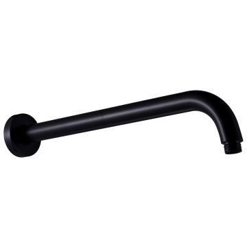 Picture of BLACK Stainless Steel Round Shower Arm 300 mm long 