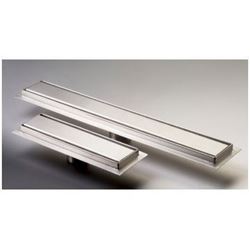 Picture of 250 mm long stainless Steel shower channel with solid grid 
